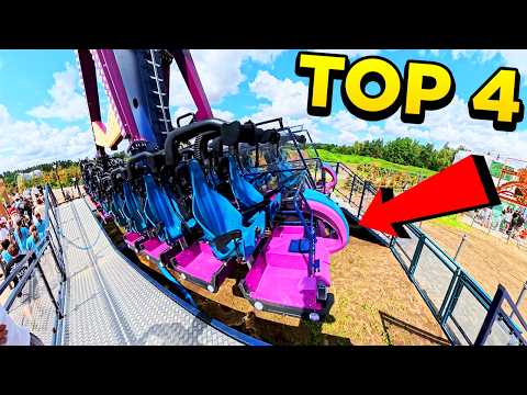 TOP 4 BEST ATTRACTIONS IN HOSSOLAND | 2025 EPIC SMOOTH POV RIDES