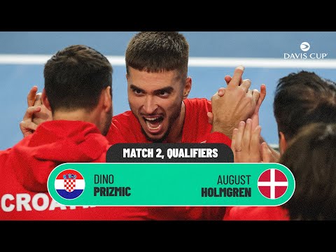 Prizmic's INCREDIBLE comeback 🤯 | Croatia v Denmark | 2026 Davis Cup Qualifiers 1st Round Highlights