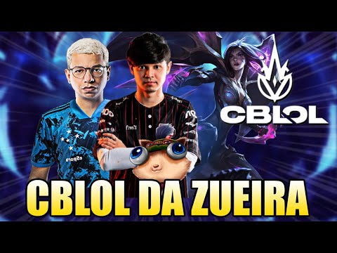 TITAN DESTRUINDO MICAO E HAWK SOLADO PELA TORRE - CBLOL DA ZUEIRA