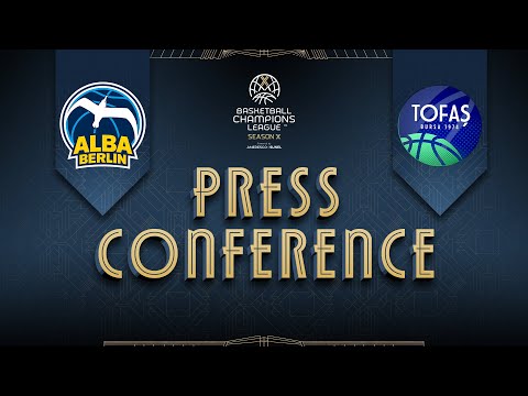 ALBA BERLIN v Tofas Bursa - Press Conference | #BasketballCL 2025-26