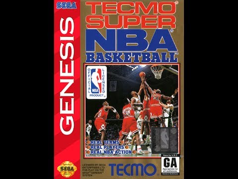 Tecmo Super NBA Basketball Megadrive