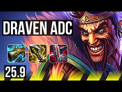 DRAVEN & Janna vs FIORA & Yuumi (ADC) | 65% winrate | EUW Master | 25.9