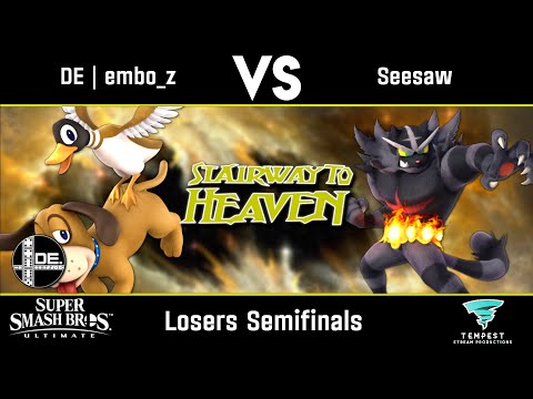 DE | embo_z (Duck Hunt) vs Seesaw (Incineroar) - Losers Semifinals - Stairway to Heaven #36