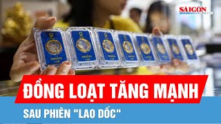 Giá vàng trong nước tăng gần 2 triệu đồng/lượng