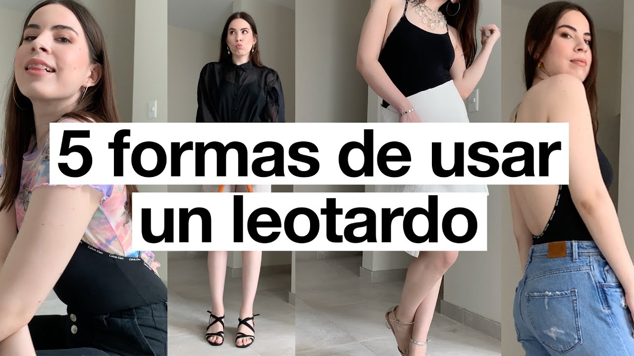 Watch 5 FORMAS DE USAR UN BODY / LEOTARDO (How To Style a Bodysuit) | lefty Now 5 FORMAS DE USAR UN BODY / LEOTARDO (How To Style a Bodysuit) | lefty