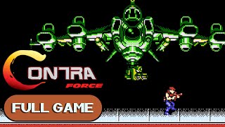 Contra Force NES FULL GAME Longplay Gameplay Walkthrough Playthrough VGL