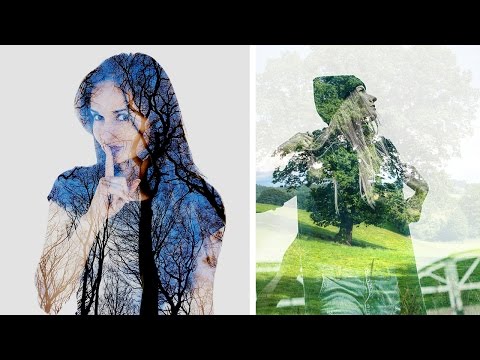 Multiple Exposure or Double Exposure in Camera DSLR Photography Tutorial