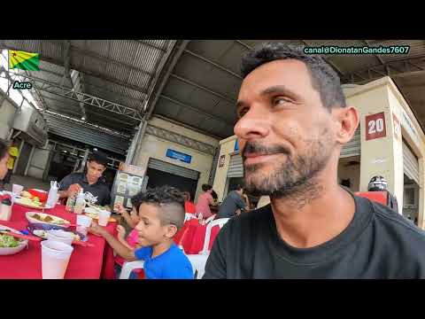 Primeiras impressões de Rio Branco Acre,EP03 .comendo a comida da região. 