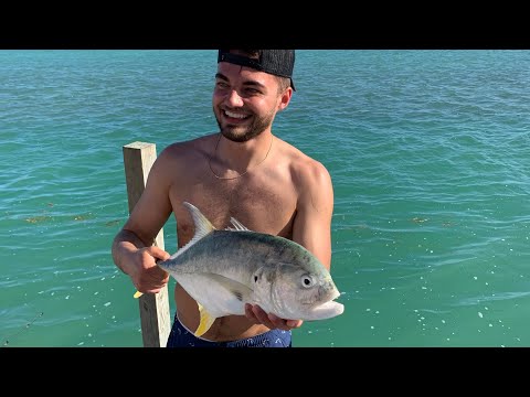 Florida Keys, Fishing the Backyard of our Airbnb! PILE OF DIFFERENT FISH!!!