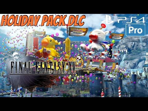 FINAL FANTASY XV - Holiday DLC Pack Gameplay Walkthrough (New Items Gameplay Preview)