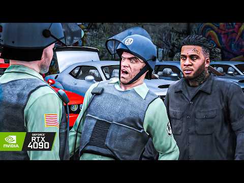 GTA V: 'The Big Score' (Subtle) Mission RTX™ 4090 - Remastered Graphics Maxed-Out Gameplay [4K]