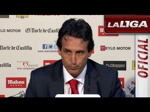 Rueda de Prensa de Emery tras el Real Valladolid (1-1) Sevilla FC - HD