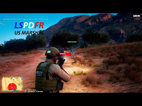 GTA V LSPDFR - SHERIFF MARSHAL REALISTIC  CALL OUT