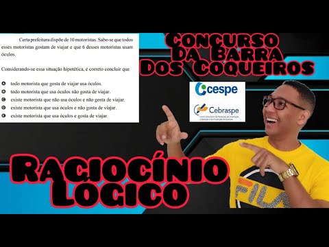 CEBRASPE- RACIOCÍNIO LÓGICO- NÍVEL MÉDIO- BARRA DOS COQUEIROS