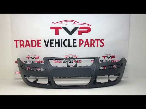 Fits VW Polo 9N 2005-2009 Front Bumper Primed No Pdc Or Washer Holes video