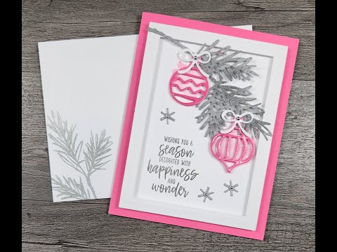 How to Use Packing Tape to Create Faux Embossing - Decorated with Happiness