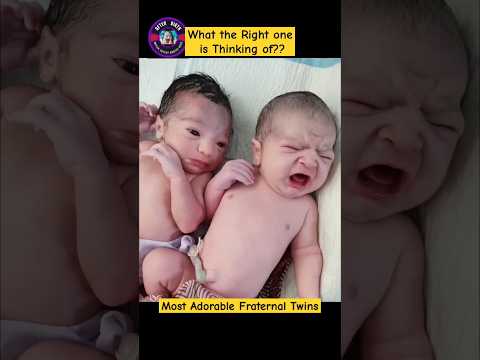 Most Beautiful Twin Newborn Babies First Cry @AfterBirth