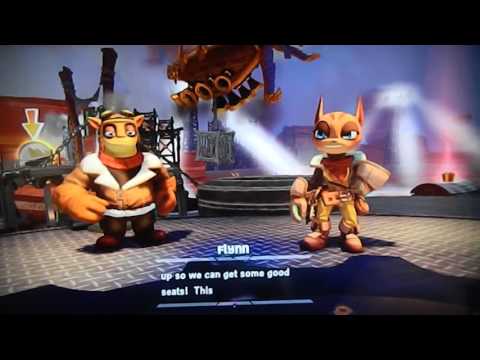 BRR Playing Skylanders SuperChargers: Level 10 - Ridepocalypse Demo Derby Part 1