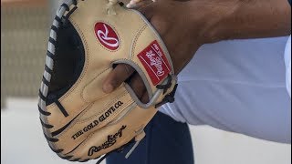 Video thumbnail: Rawlings Heart of the Hide Pancake Trainer with Francisco Lindor