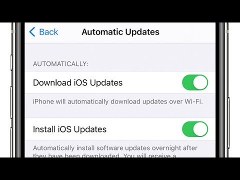 Urgent! How to turn off automatic updates on iPhone!!!