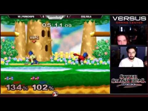 VS Weekly 5/08/16 - Losers R6 - VS|Porkchops (Default) vs EXG| Rula (Red) - Melee