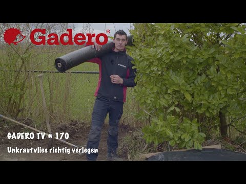 Unkrautvlies richtig verlegen