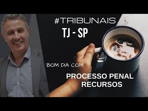 #19 Bom dia #Tribunais | TJ SP | Escrevente | Processo Penal: Recursos