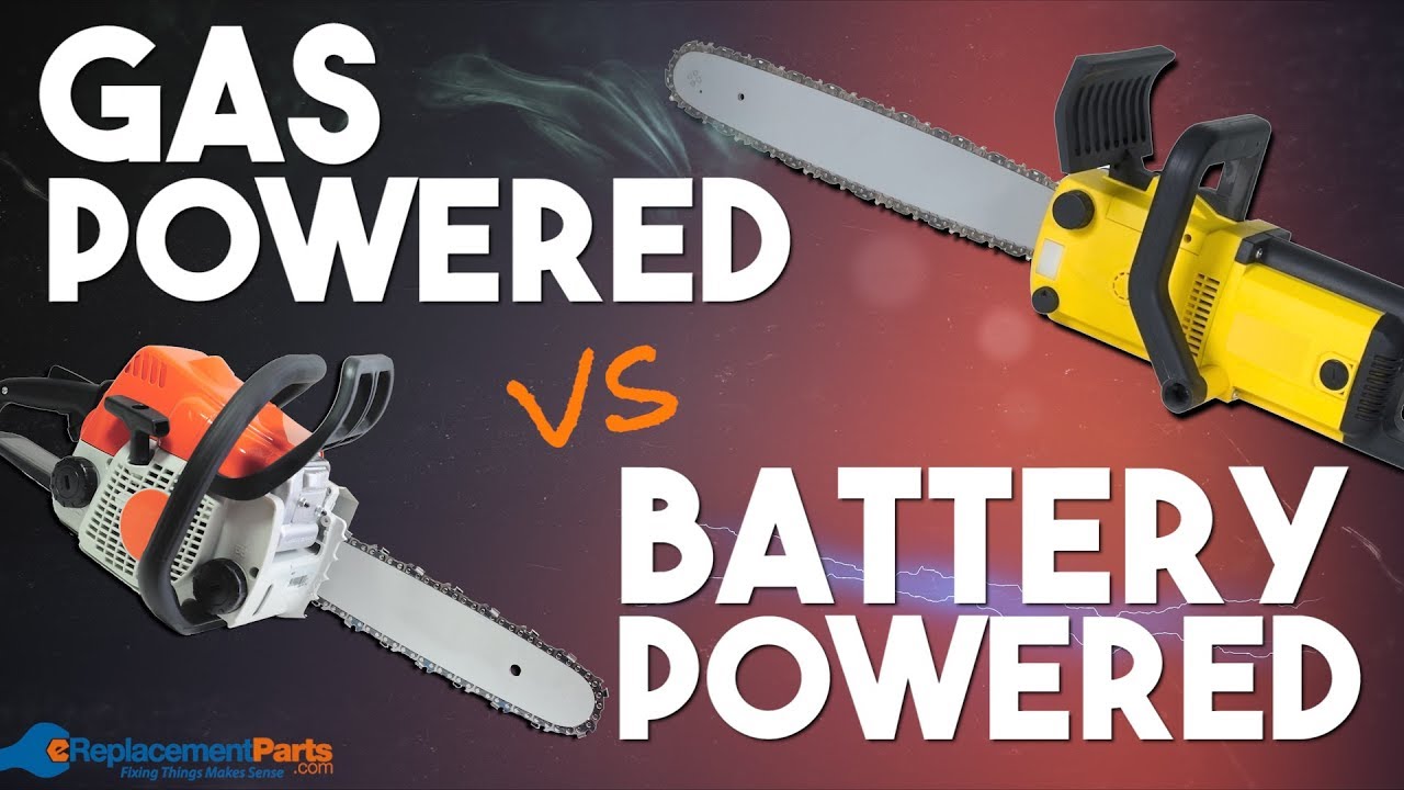 Gas-Powered vs. Battery-Powered Chainsaw: Which is Right for you?