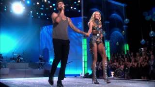Maroon 5 Moves Like Jagger LIVE HD (Victoria&#39;s Secret Fashion Show 2011-Anne Vyalitsyna&amp;Adam Levine)