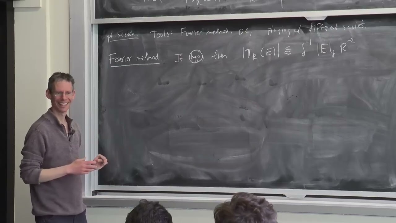 Lecture 24: Sharp Projection Theorems, Part 3 - Combining Different Scales
