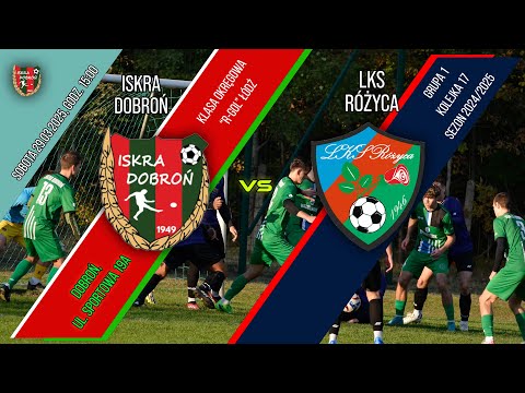 ISKRA DOBROŃ - LKS RÓŻYCA