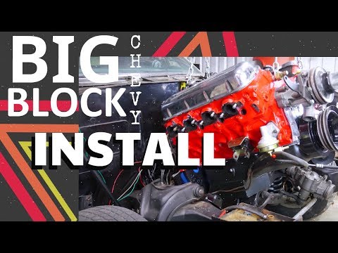 Small Block Chevy Removal | Installing a Chevy Big Block