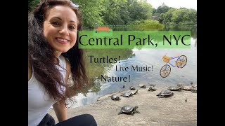 AMAZING Central Park New York City/Summer/Squirrels/Turtles/Live Music/Walking In The Park/Manhattan