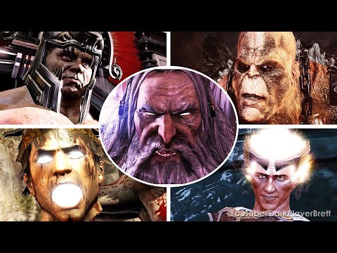 God of War 3 Remastered - All Bosses (With Cutscenes) [2K 60FPS] PS4 Pro