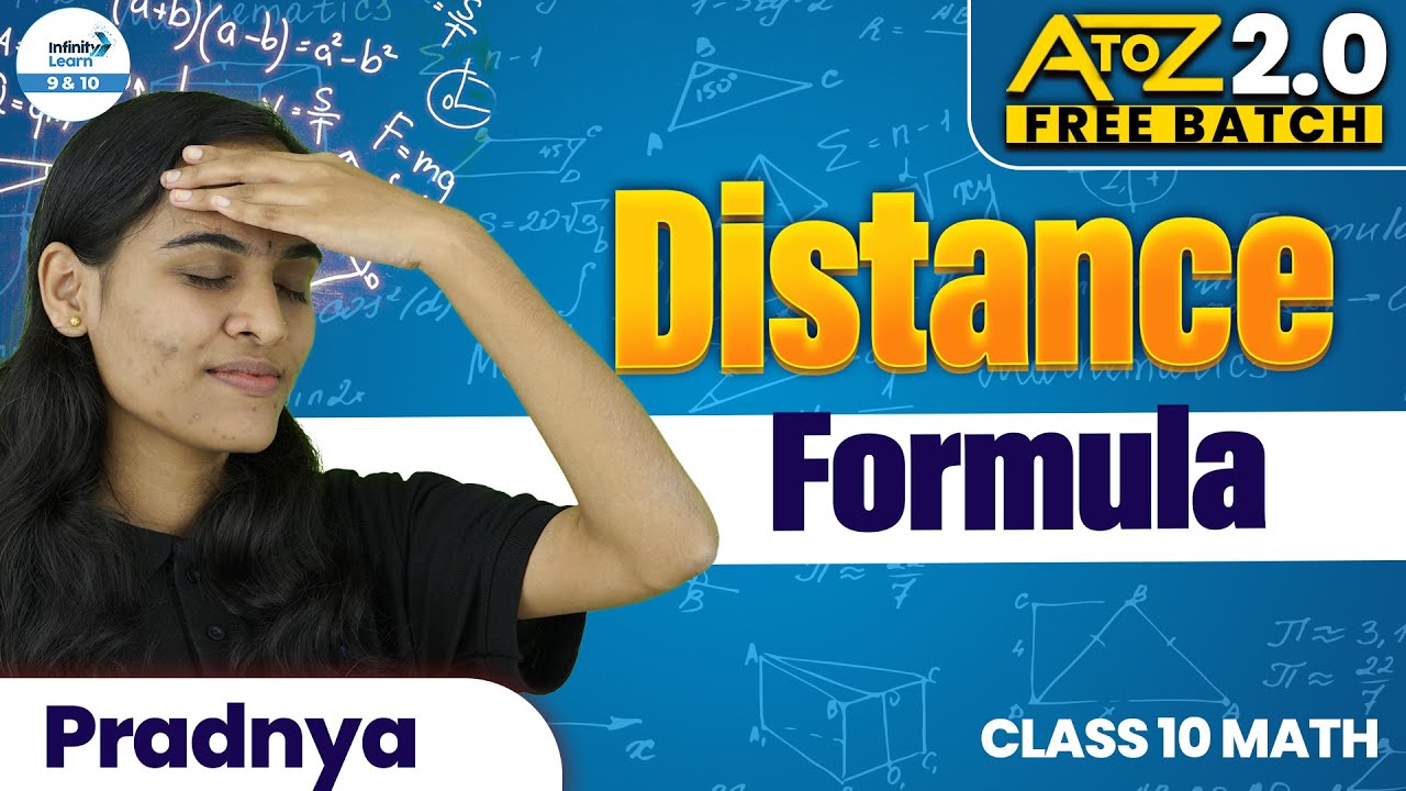 Distance Formula | Coordinate Geometry Class 10 Math | CBSE Board Prep | LIVE | @InfinityLearn_910