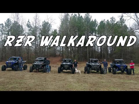 5 RZR Turbo S's Walkaround