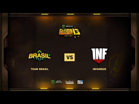 Infamous vs Team Brazil, Monster Energy DOTA Summit 13: NA, bo2, game 2 [Mila &  CrystalMay]