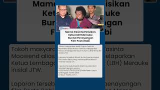 Mama Yasinta Ambil Langkah Hukum usai Penayangan Film Pesta Babi, Ketua LBH Merauke Dipolisikan