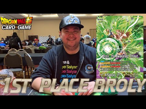 1st Place WINNING BROLY DECK!