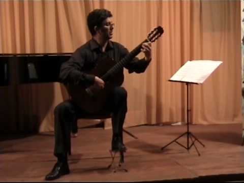 Lorenzo Olivieri - Serenata espanola di F. Tarrega - J. Malats. MANTOVANI GUITAR FESTIVAL
