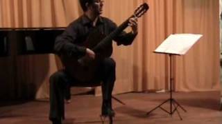Lorenzo Olivieri - Serenata espanola di F. Tarrega - J. Malats. MANTOVANI GUITAR FESTIVAL
