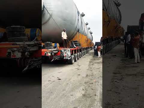 448 tyre gadi #kandlaport #pachpadra #sindhari #viral