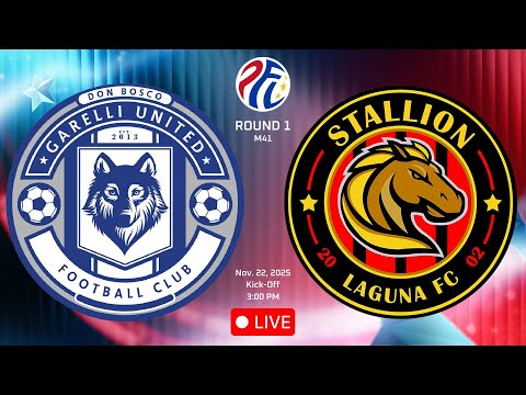 DON BOSCO GARELLI UNITED VS STALLION LAGUNA FC || Round 1 | PFL 2025-2026 | M41