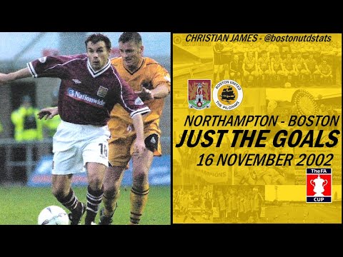 Northampton Town vs Boston United 2002 Goals