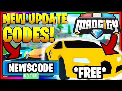 *NEW* All New Codes For Mad City! (NEW UPDATE CODES!) All working codes (Mad City Codes) |Roblox