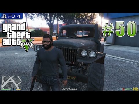 GTA V / GTA 5 - PS4 / XBOX ONE Walkthrough Next Gen Gameplay PART 50 Grass Roots The Pickup