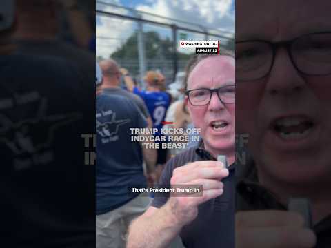 Trump kicks off IndyCar race in ‘The Beast’
