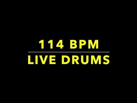114 BPM Live Drums