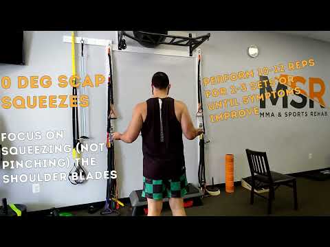 Scapular strengthening exercises: great way to improve shoulder and upper back pain and discomfort