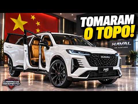 A INVASÃO VIROU REALIDADE! 7 DOS 10 SUVs MÉDIOS MAIS VENDIDOS JÁ SÃO CHINESES